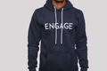 "Victory" Hoodie - Navy Blue