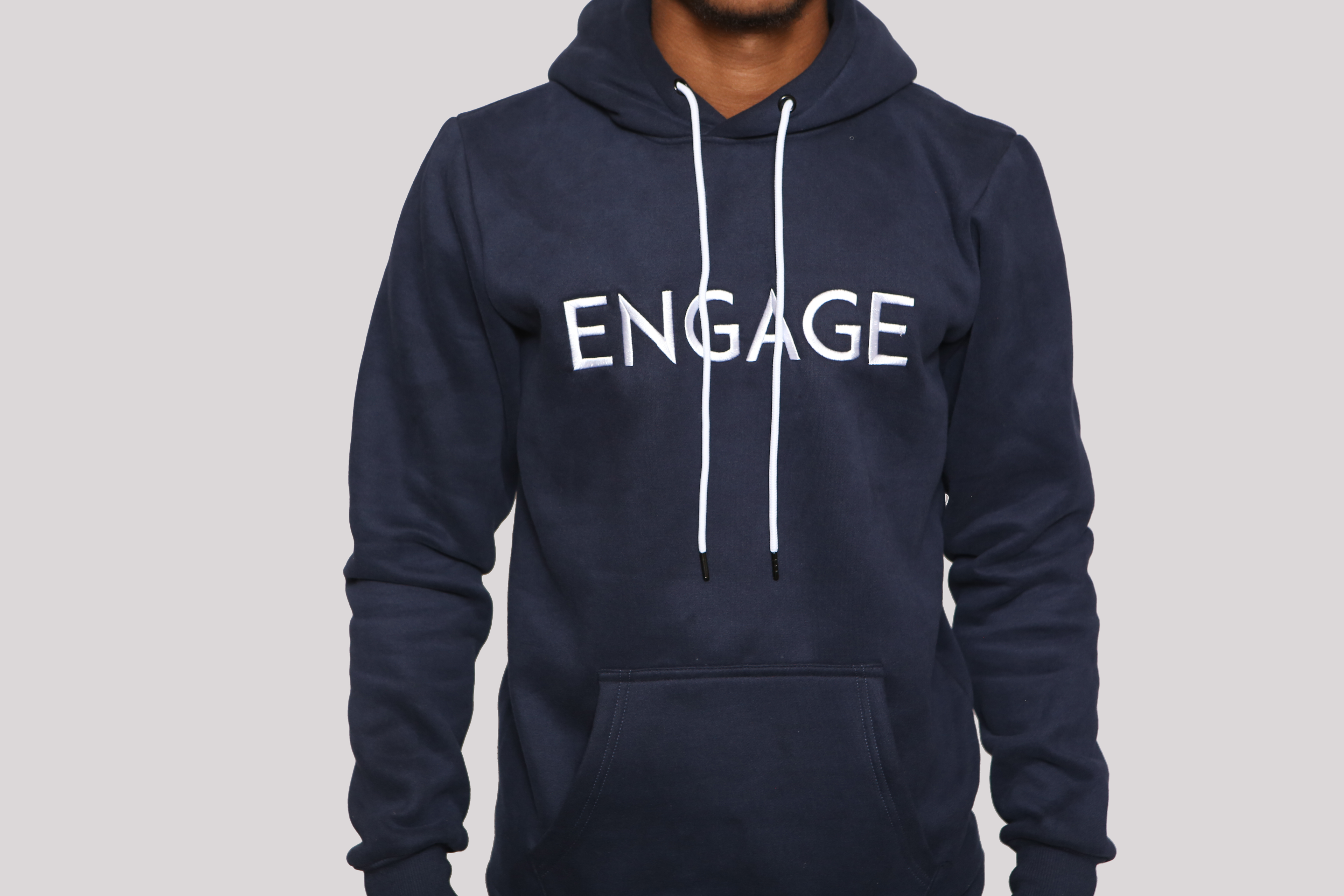 "Victory" Hoodie - Navy Blue